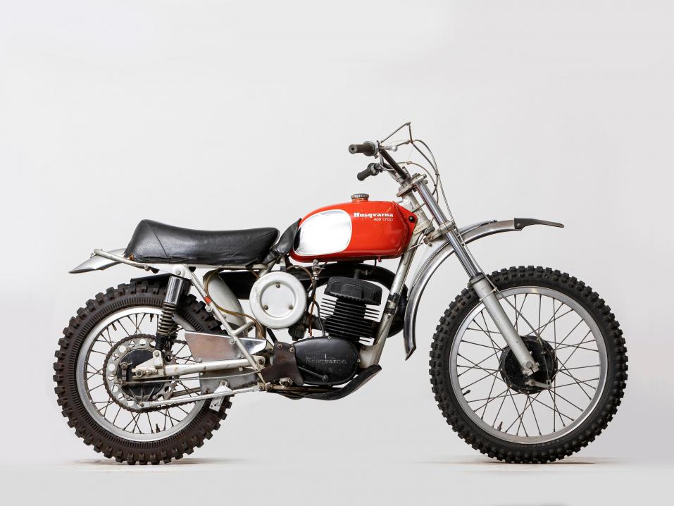 Steve McQueenille kuulunut 1971 Husqvarna 400 Cross.