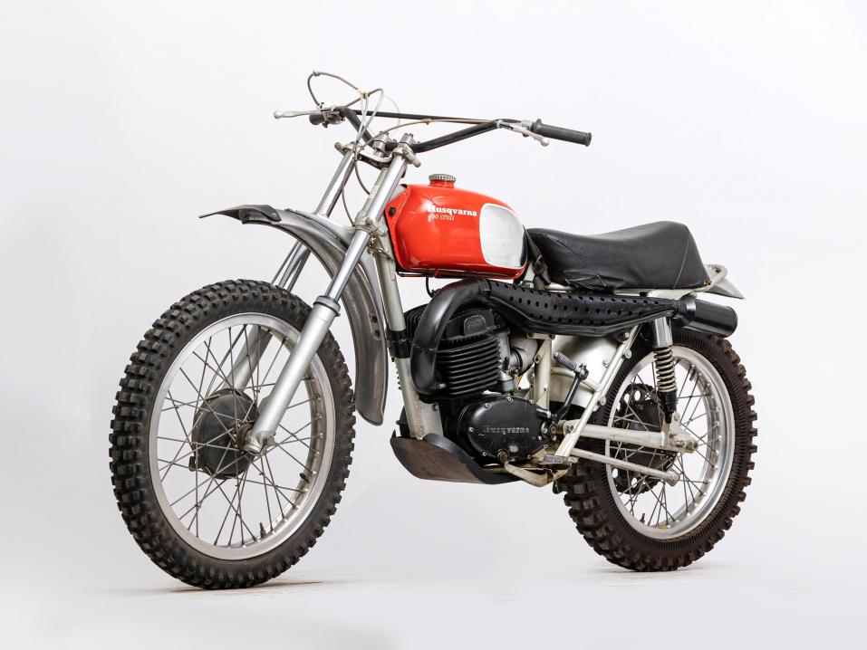 Steve McQueenille kuulunut 1971 Husqvarna 400 Cross.