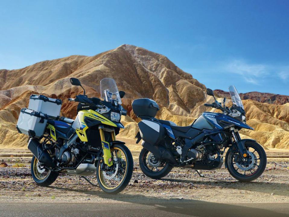 2023 Suzuki V-Strom 1050 Adventure ja perusmalli 1050.