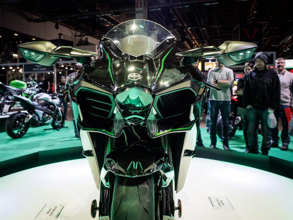 MP-Messut 2015. Kawasaki Ninja H2.