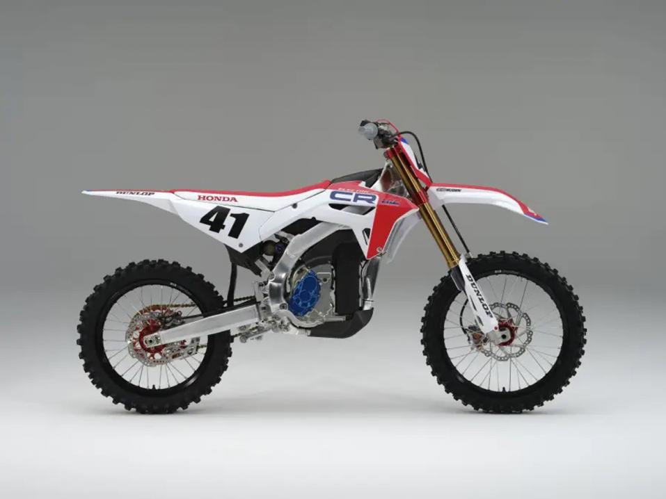 Honda CR Electric Motocrosser proto.