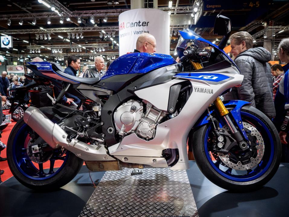 MP-messut 2015:  Yamaha YZF-R1.