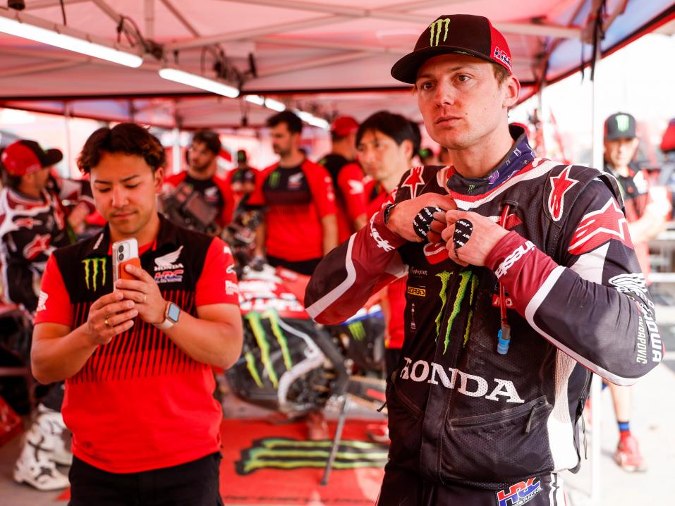 Hondan Tosha Schareina 3. etapilla. Kuva:&nbsp;A.S.O./J.Delfosse/DPPI.