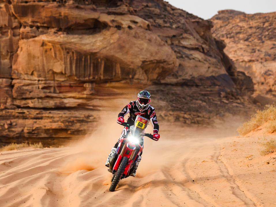 Hondan Tosha Schareina 3. etapilla. Kuva A.S.O. / F.Gooden / DPPI.