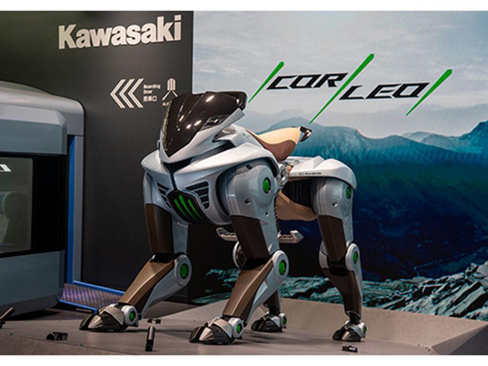 Kawasaki lupaa, ett&auml; Corleo, vedyll&auml; toimiva robottihevonen, tulee tuotantoon 2035.