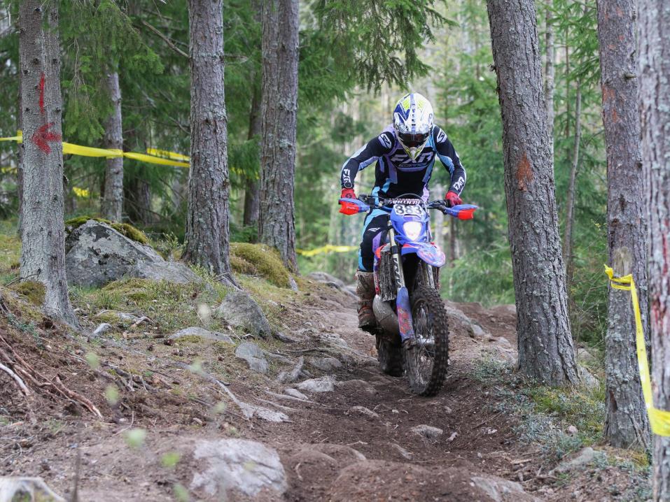 Toni Sundqvist, Turku Enduro Sprint 2025, kuva Marko Vihri&auml;.