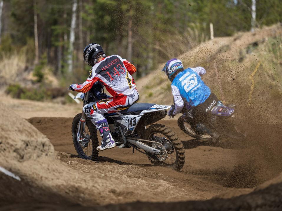 SM-MX Tampere. Jasper Haavisto ja Arttu Sihvonen, kuva&nbsp;KHsportphotos.