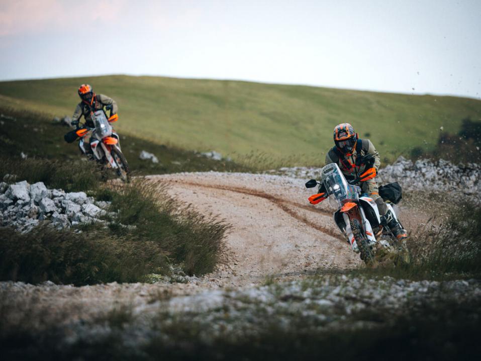KTM 690 Rally.