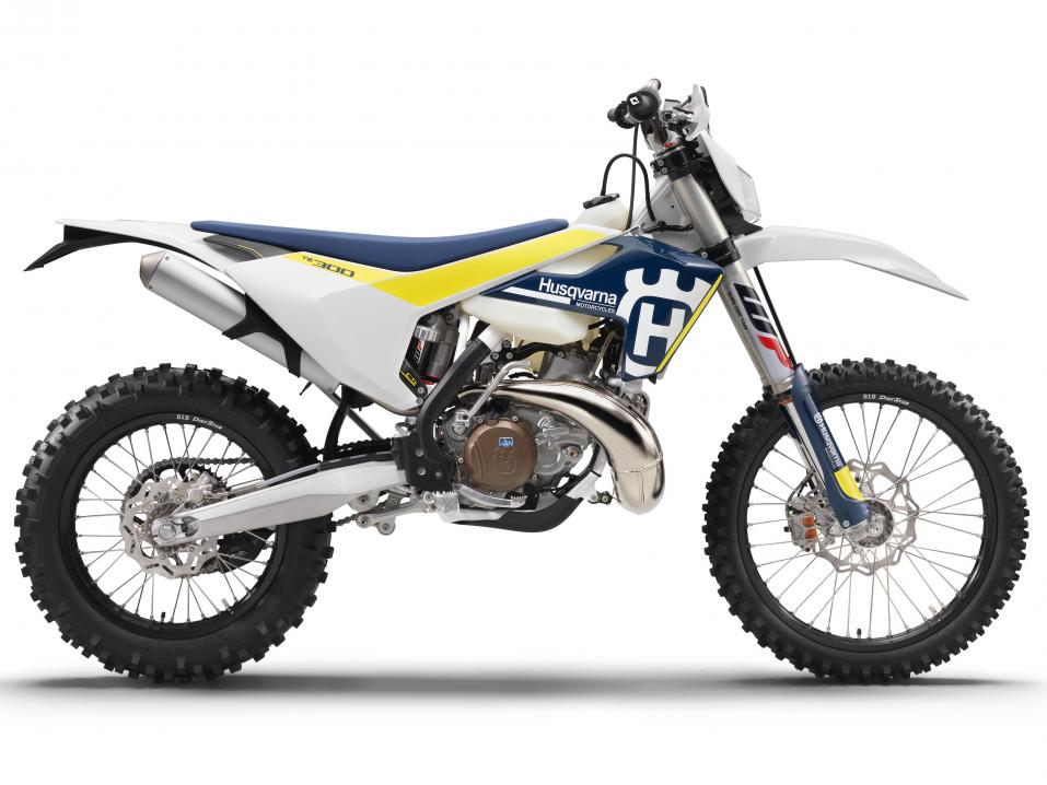 Husqvarna TE 300 vuosimallia 2017.