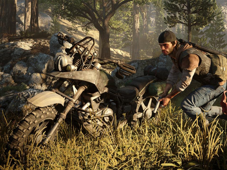 Days Gone PS4-pelin kuvitusta.