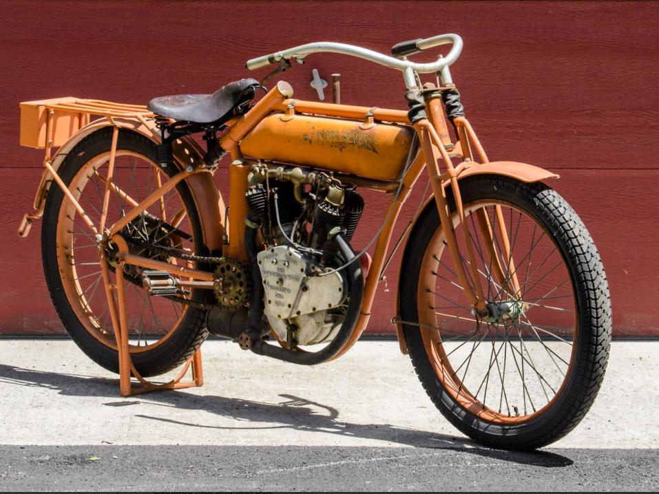 Flying Merkel 1914 Twin