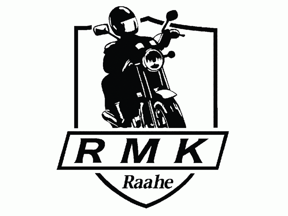 Raahen Moottorikerhon logo.