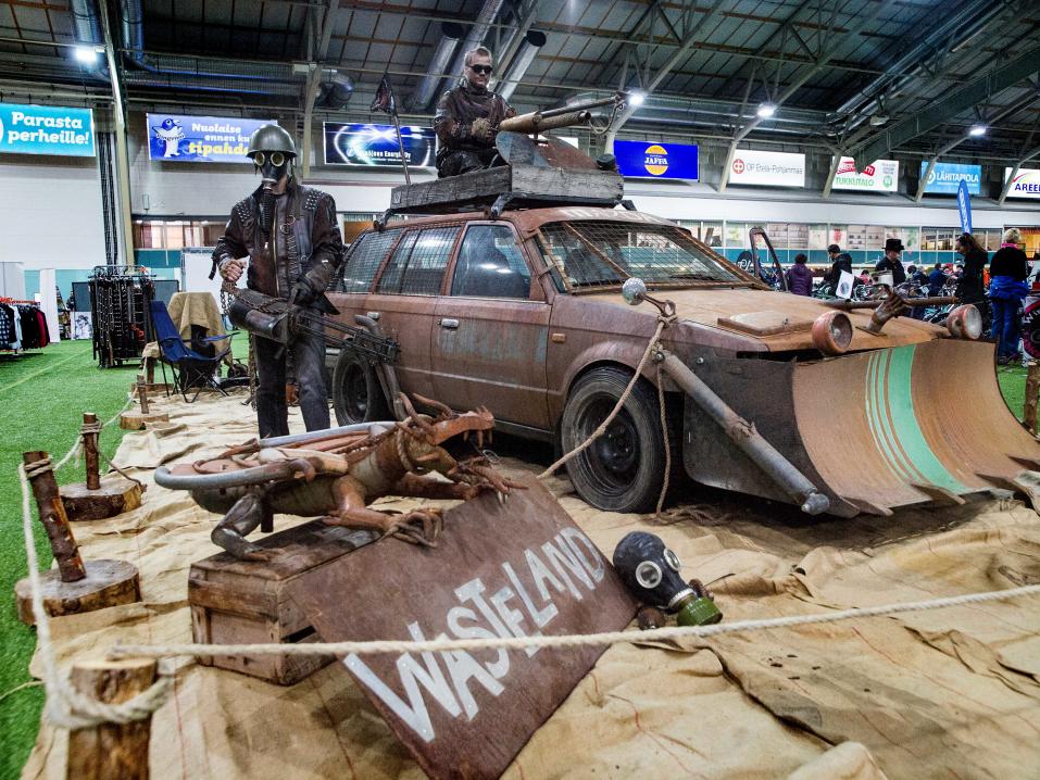 Wasteland: Mad Max -tyylinen apokalyptinen skenaario oli vakuuttava lajissaan. 