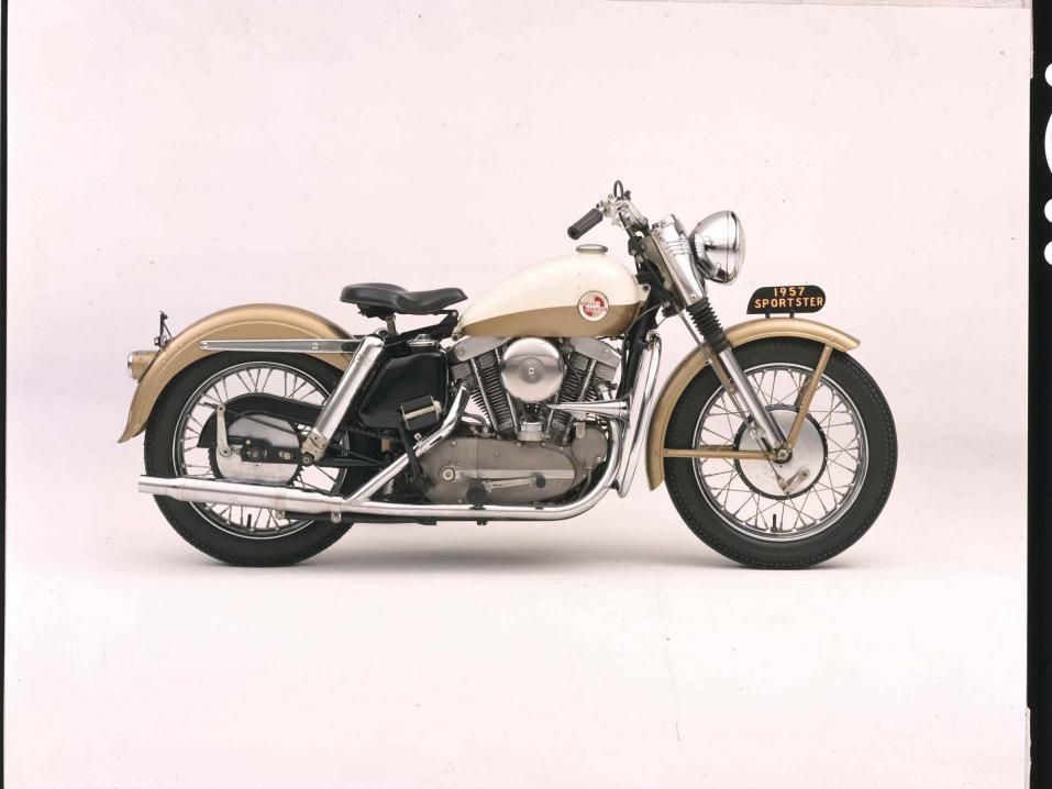 Vuosimallin 1957 Harley-Davidson Sportster - se ensimmäinen