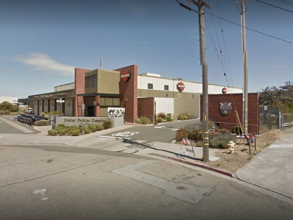 Dudley Perkins Harley-Davidson -myymälä San Franciscossa. Kuva Google Street View.