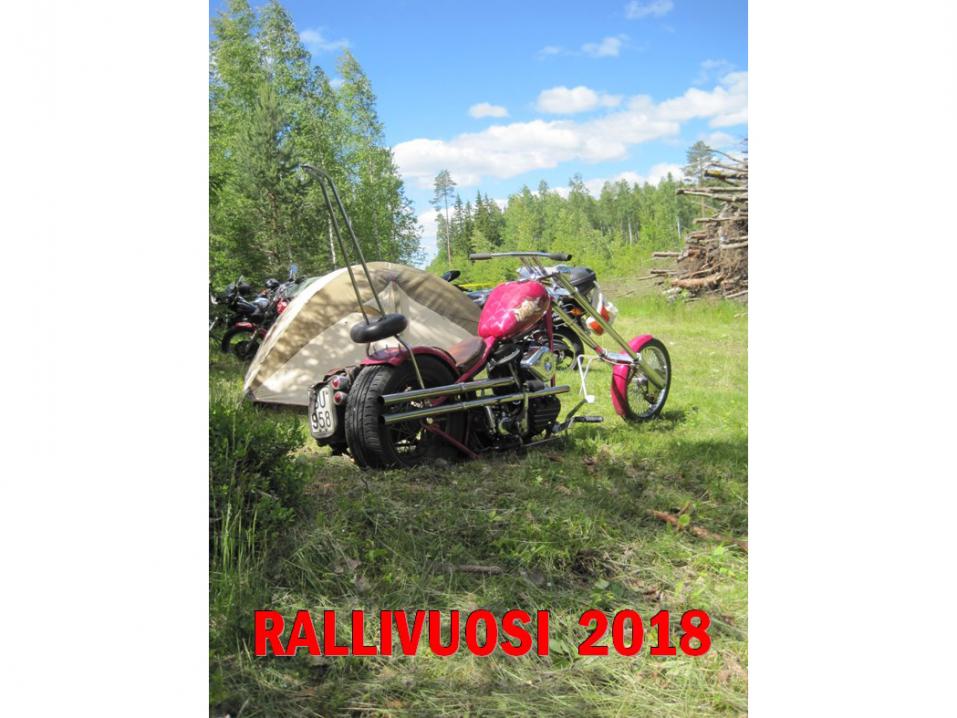 Kekkun Rallikalenterin 2018 kansikuva. Kuva by Kekku.