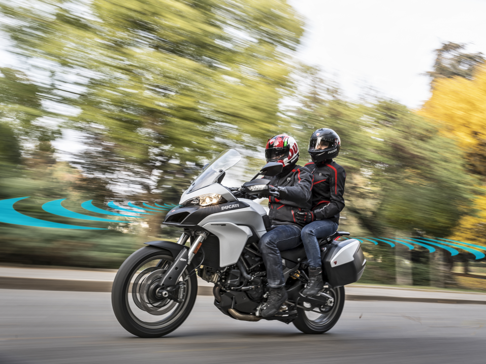 ARAS, Advanced Rider Assistance Systems, eli edistynyt kuljettajan avustusjärjestelmä on tulossa Ducatin pyöriin. Järjestelmä parantaa kuljettajan turvallisuutta useiden sensoreiden, mukaanlukien tutkien, avulla.