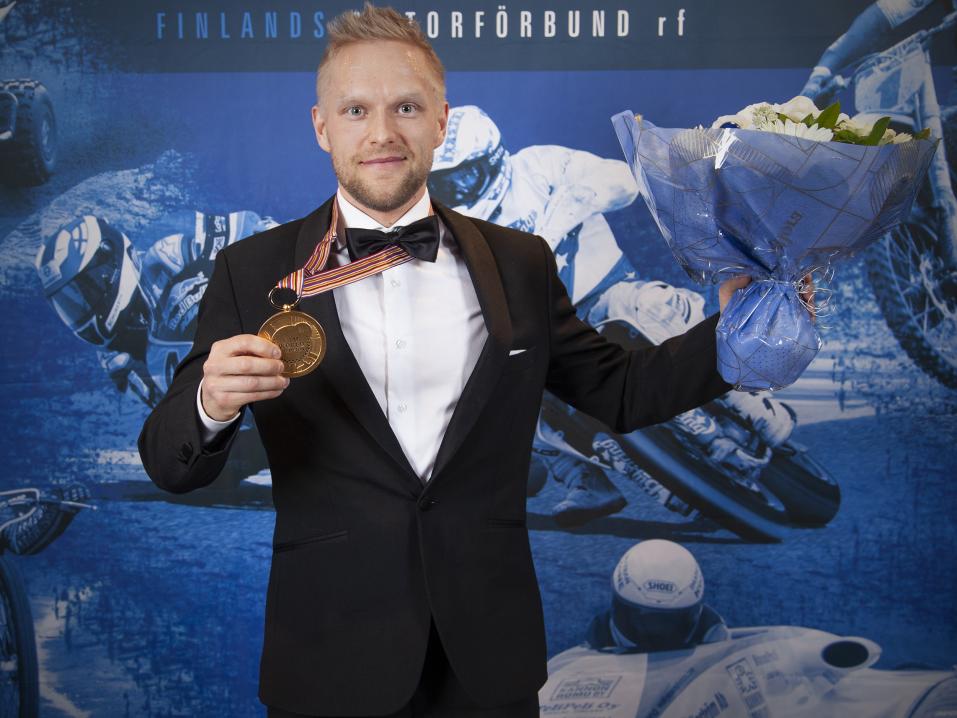 <p>Vuoden 2018 Enduron E2-luokan maailmanmestari Eero Remes. Kuva: Tero Vuorinen.</p>