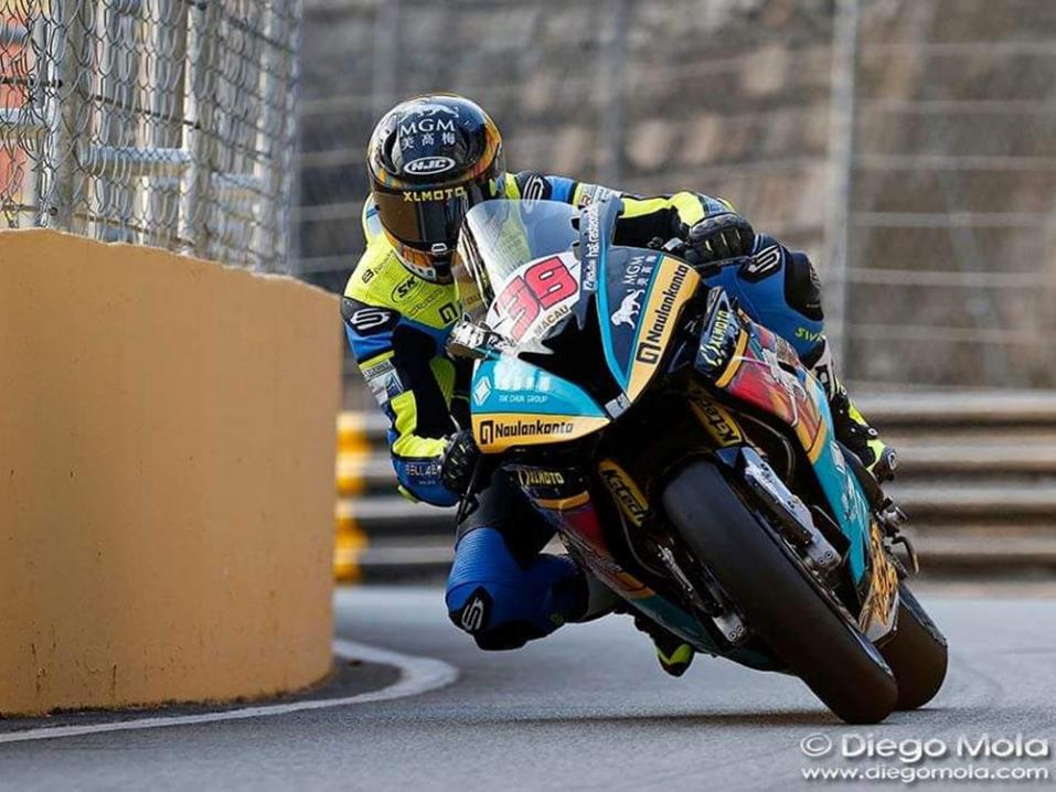Erno Kostamo Macau GP:ssä. Kuva: Diego Mola.