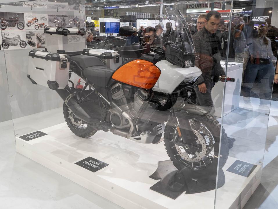 Harley-Davidson Pan America 1250 Styling Model EICMA:ssa 2019.
