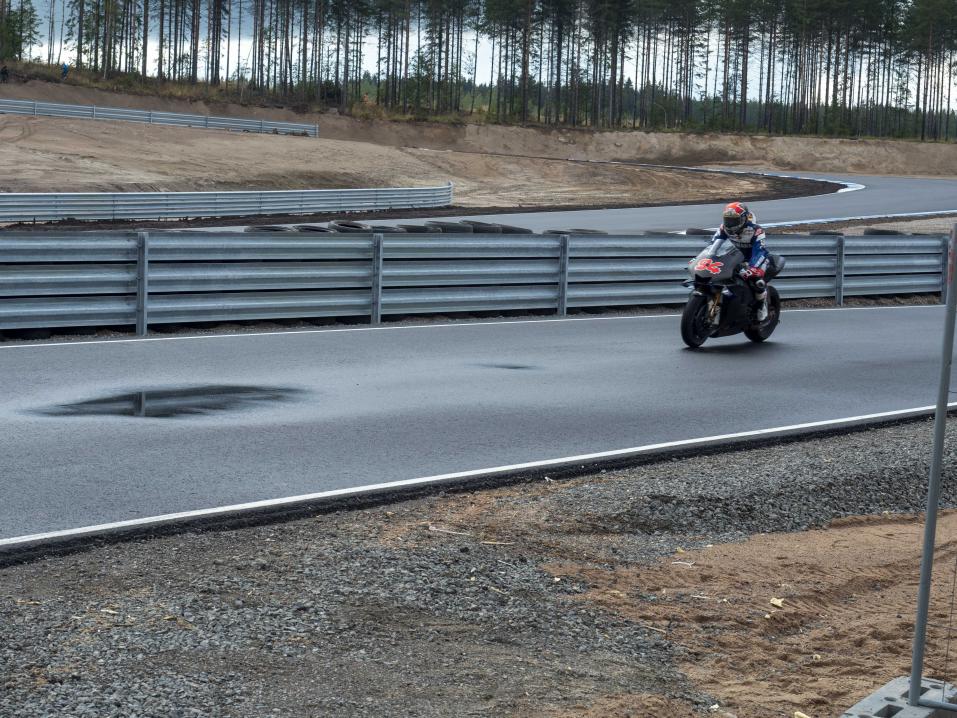 Kuva KymiRingin MotoGP-testiajoista vuodelta 2019.