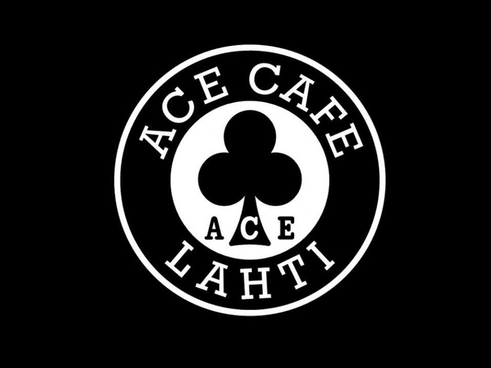 Ace Cafe Lahden uusi logo.