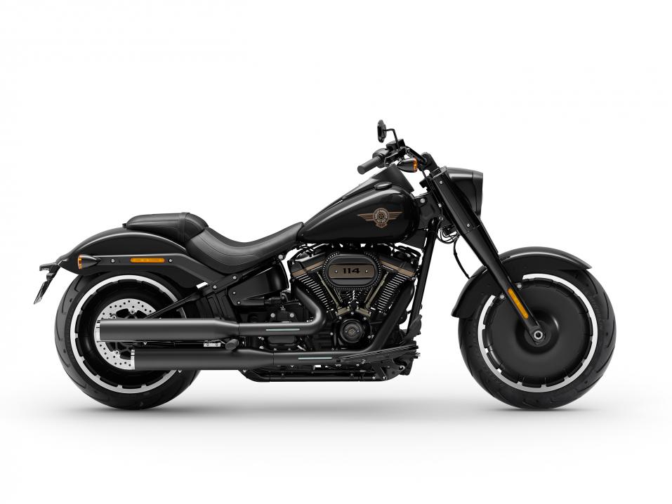 Harley-Davidson Fat Boy Slim 30th anniversary model.