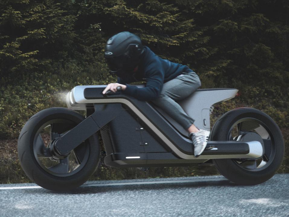 Z Motorcycle – konseptin nimi tulee Z-kirjaimen inspiroimasta muotoilusta.