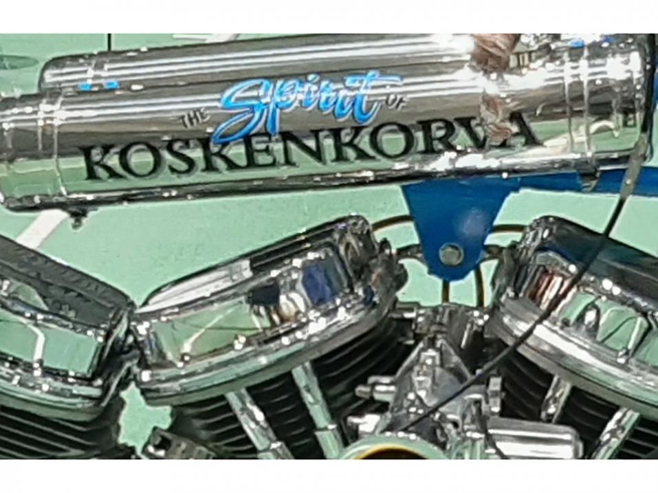 Spirit of Koskenkorva: kaksi H-D-moottoria peräkkäin...