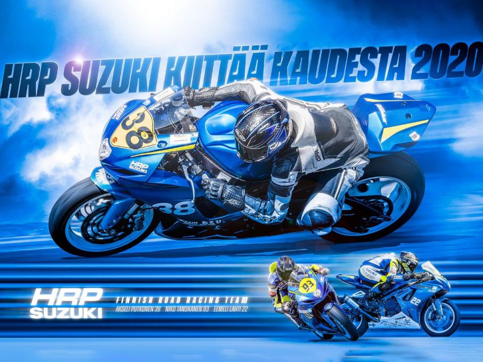 HRP Suzuki -tiimi kiittää kaudesta 2020.