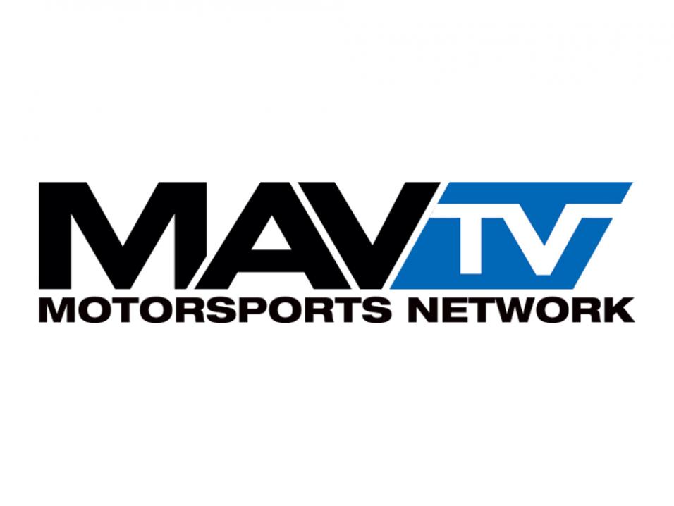 MAVTV Motorsports Networkin logo.