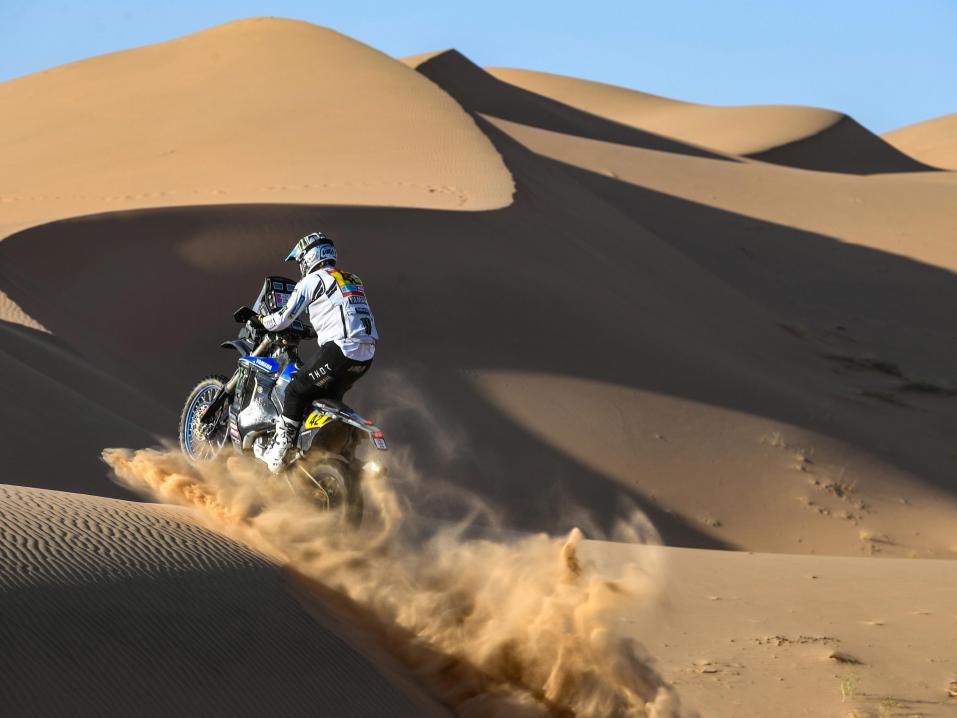 Yamaha sanoi hyvästit Dakar Rallyn perinteisille dyyneille moottoripyöräluokassa.