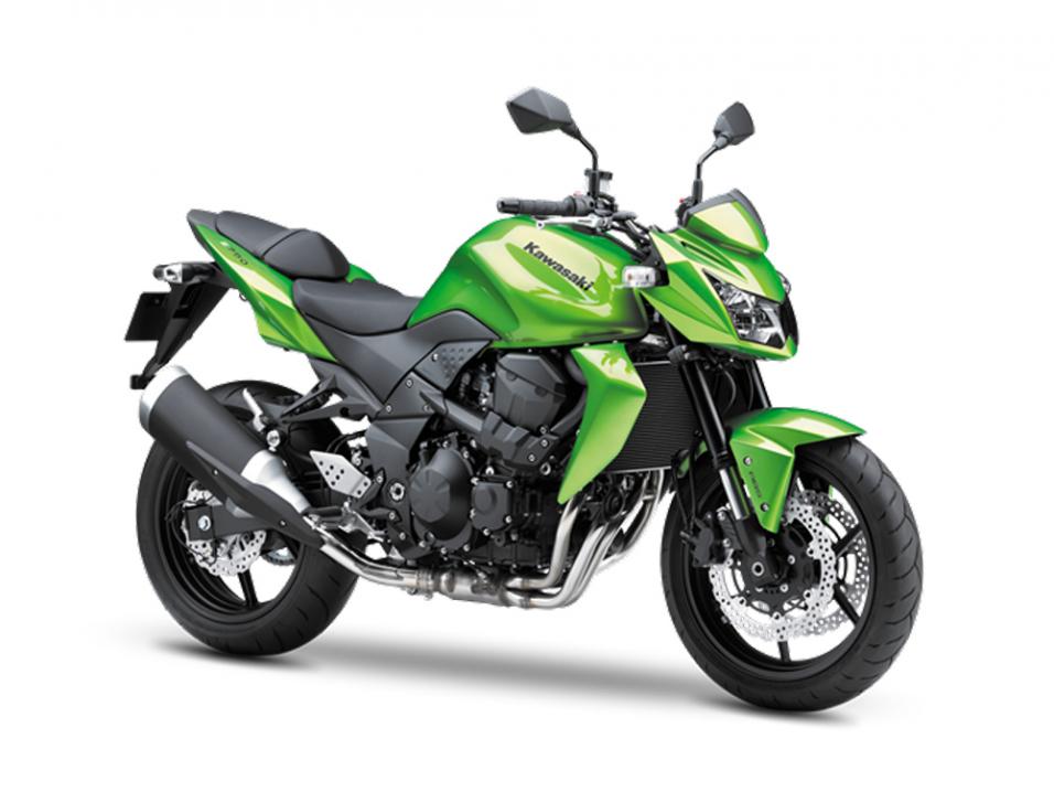 Kuvituskuva Kawasaki Z750 vm 2012. Ei välttämättä samanlainen kuin varastettu pyörä.