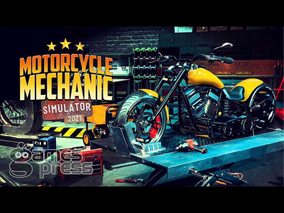 Motorcycle Mechanic Simulator 2021 tulee pian Nintendo Switchille.