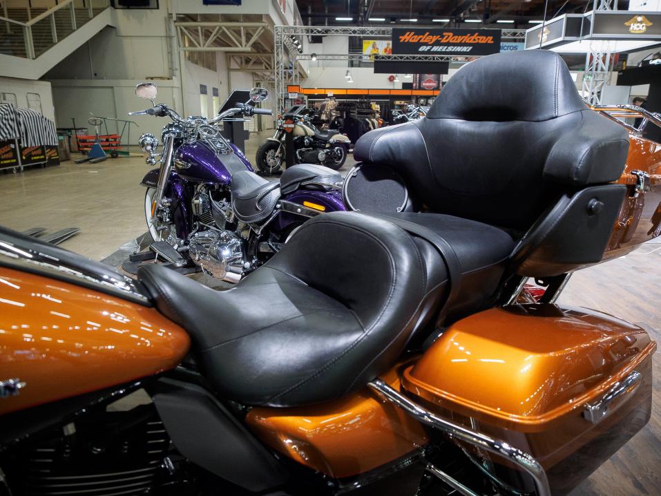 Harley-Davidson back seat