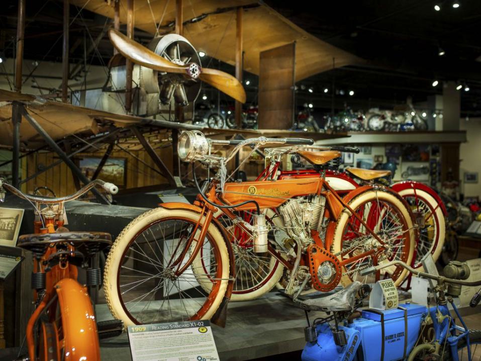 Kuva Iowassa toimivan National Motorcycle Museumin kokoelmasta.