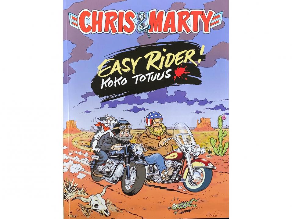 Chris ja Marty etsivät Olofia. Tämä puolestaan haluaa löytää Billin ja Wyattin murhaajat. Miten käy koko kulttileffalle albumissa 'Chris & Marty: Easy Rider – koko totuus'.