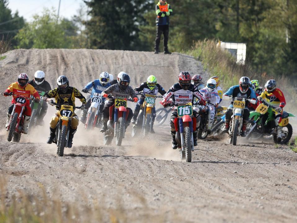 Classic Motocross, Rauma 2023. Kuva: Pinja Sarkkinen.