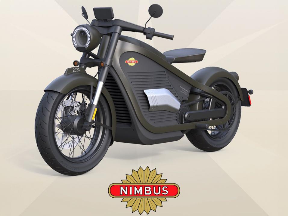 Nimbus-sähkömoottoripyörä. Todellisuutta 2025?