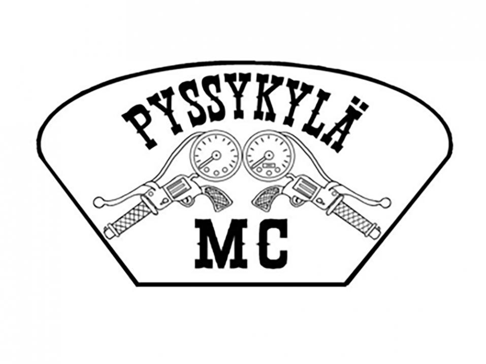 Pyssykylä MC:n logo.