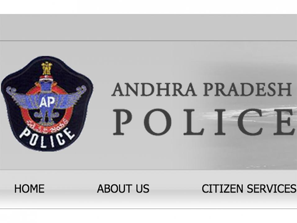 Andhra Pradeshin poliisin tunnus.