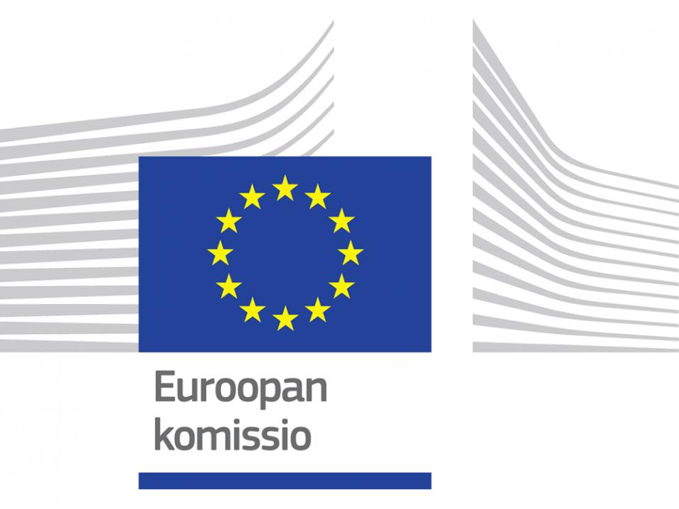 Euroopan Komission logo.