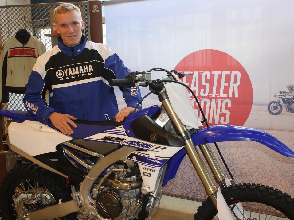 Motocross-kuljettaja Santtu Tiainen siirtyy Yamahalle.