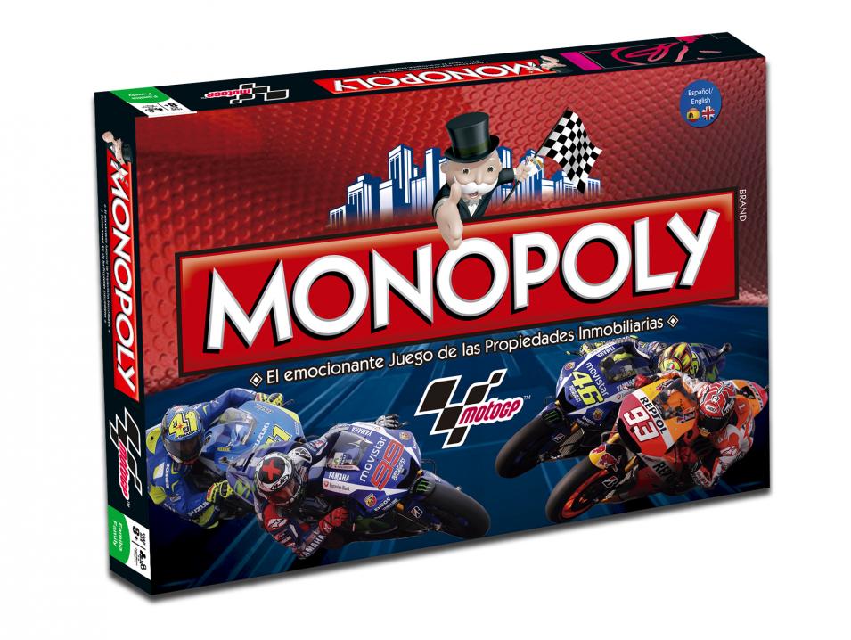Monopoli-pelin MotoGP-versio.