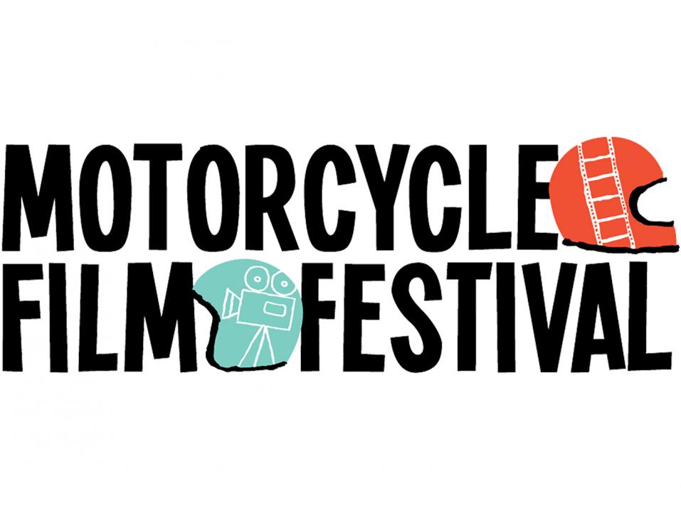 New Yorkissa järjestettävien moottoripyöräfilmifestivaalien logo.