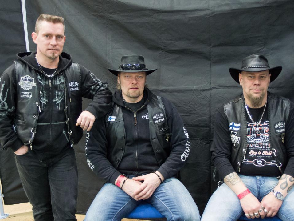Kuvassa vasemmalta alkaen: Mika Pirinen, Pasi Nisula ja Markku 