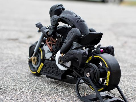 3D-tulostettu 2016 2016 Ducati Draxter Concept Drag Bike