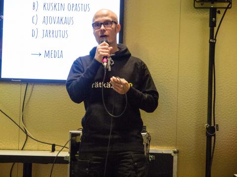 MP-tutkija Janne Saarikoski.