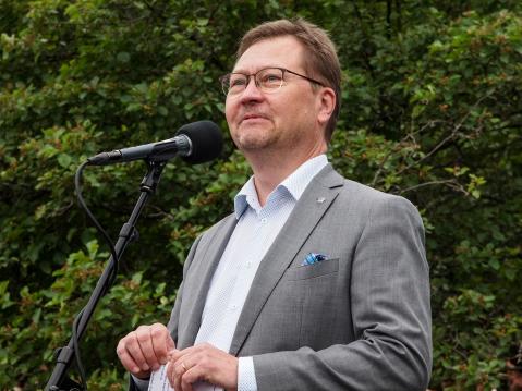 Turun kaupungin kansanvälisten asioiden päällikkö Mika Akkanen.