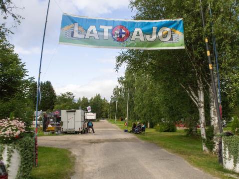Latoajo 2017 Pitkämön leirintäalueella.
